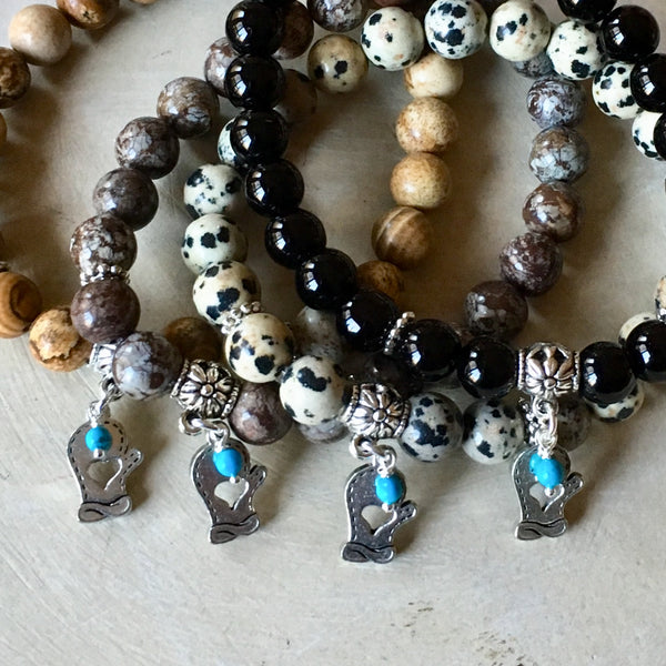 Mitten Gemstone Bracelet