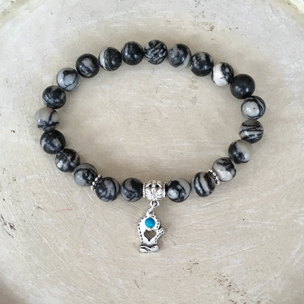 Mitten Gemstone Bracelet
