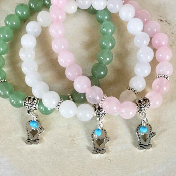 Mitten Gemstone Bracelet