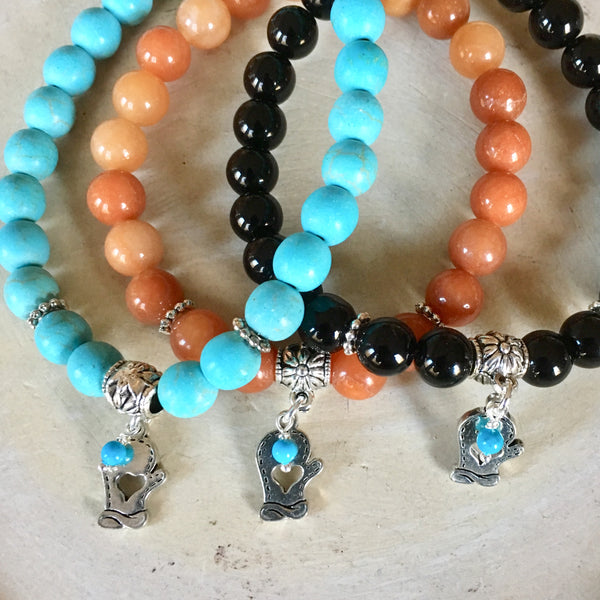 Mitten Gemstone Bracelet