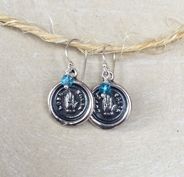 Heart in Hand Earrings